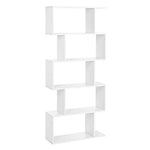 5-Tier Display Shelf and Room Divider, Freestanding-le-home-chic.myshopify.com-BOOKCASE