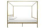 Luxe Canopy Bed Frame - Gold (Size Variations Available)-le-home-chic.myshopify.com-GOLD METAL BED