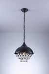 Industrial Chic Mini Crystal Chandeliers-Metal Vintage-le-home-chic.myshopify.com-LIGHTENING