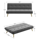 Convertible Sleeper for Compact Living Space Sofa-le-home-chic.myshopify.com-SLEEPER SOFA