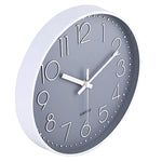 12 Inch Non-Ticking Wall Clock Silent Battery Operated-le-home-chic.myshopify.com-CLOCKS