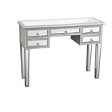 Mirrored Console/Desk - 5 Drawers Table-le-home-chic.myshopify.com-CONSOLE DESK