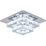 Crystal Ceiling Light Mini LED Chandelier Flush Mount-le-home-chic.myshopify.com-LIGHTENING