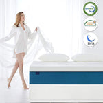12 inches Cooling-Gel Memory Foam Mattress Bed in a Box, QUEEN-le-home-chic.myshopify.com-MATTRESS