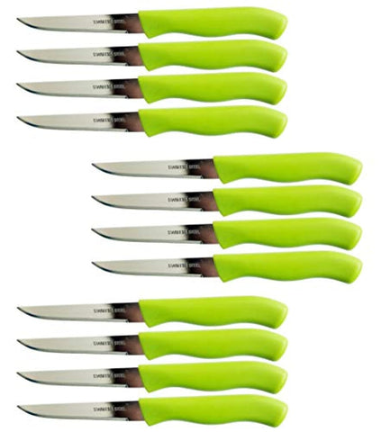 12-Piece Set, Knives with Straight Edge 3 Inch Blade-le-home-chic.myshopify.com-KNIVES