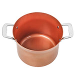 7 QT Copper Non Stick Stock Pot Copper Series Cookware-le-home-chic.myshopify.com-COOKWARE
