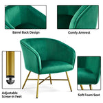 Accent Chair Upholstered Barrel  Velvet-le-home-chic.myshopify.com-CHAIRS