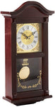 Wall Clock with Brass Pendulum and 4 Chimes, 22 Inch-le-home-chic.myshopify.com-WALL CLOCK