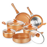10pcs Cookware Set, Pots and Pans Set, Non-stick-le-home-chic.myshopify.com-COOKWARE SET