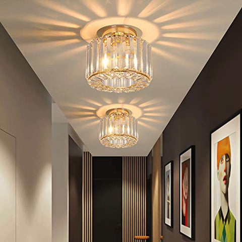 Semi Flush Mounted Ceiling Light Fixture Crystal Modern-le-home-chic.myshopify.com-LIGHTENING