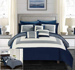 10 Piece Comforter Set Reversible Hotel Collection-le-home-chic.myshopify.com-BEDDING SET