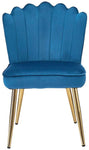 Upholstered Mid Century Modern Leisure Chair with Metal Legs-le-home-chic.myshopify.com-ACCENT CHAIR