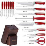 15-Piece Kitchen Knife Set-German Stainless Steel-le-home-chic.myshopify.com-KITCHEN KNIVES