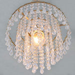 Crystal Chandelier Shade 3 Tiers - Flush Mount-le-home-chic.myshopify.com-LIGHTENING