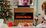 50" Recessed Mounted Electric Fireplace Insert with Touch Screen-le-home-chic.myshopify.com-FIREPLACE