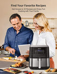 5.8QT, Stainless Steel Air Fryer Oven for Roasting-le-home-chic.myshopify.com-AIR FRYER
