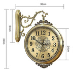 European Luxury Classical 360° Wall Clock Antique Design-le-home-chic.myshopify.com-CLOCKS