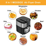 12.7 Quart Air Fryer 1700W, 8-in-1 Oil-less  with LED Digital Touchscreen-le-home-chic.myshopify.com-AIR FRYER