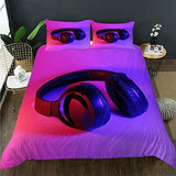 Gamer Bedding Sets - 3D Cool Music Theme-le-home-chic.myshopify.com-DUVET SET