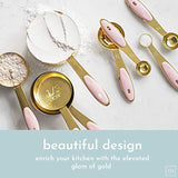 Gold & Pink Measuring Cups and Spoons Set-le-home-chic.myshopify.com-KITCHEN UTENSILS