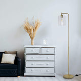 Modern Floor Lamp for Living Room with Glass Shade-le-home-chic.myshopify.com-FLOOR LAMP