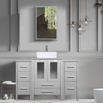 48” Bathroom Vanity Sink Combo Grey-le-home-chic.myshopify.com-BATHROOM VANITY SET