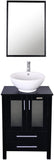24'' Bathroom Vanity and Sink Combo W/Turquoise Glass Vessel Sink-le-home-chic.myshopify.com-BATHROOM VANITY SET