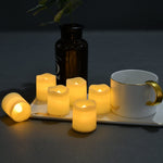 Flameless Votive Candles, Flameless Flickering Electric Pack of 24-le-home-chic.myshopify.com-CANDLES