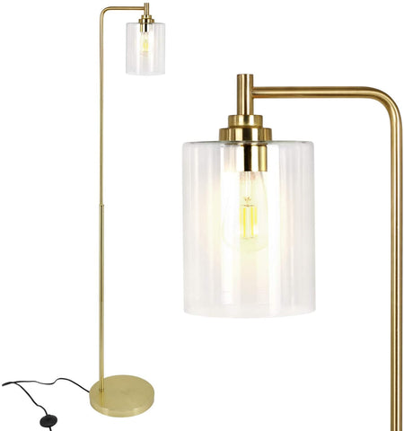 Modern Floor Lamp for Living Room with Glass Shade-le-home-chic.myshopify.com-FLOOR LAMP