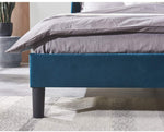 Full Bed Frame Upholstered Platform Bed with Headboard-le-home-chic.myshopify.com-BED