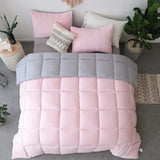 All Season Down Alternative Quilted Comforter Set with Sham(s)-le-home-chic.myshopify.com-COMFORTER SET