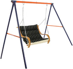 Extra Large Heavy Duty All-Steel Swing Frame Set-le-home-chic.myshopify.com-KIDS SWING SET