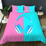 Gamer Bedding Sets - 3D Cool Music Theme-le-home-chic.myshopify.com-DUVET SET