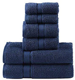 6 pc Bathroom Towel Set, All Cotton 550 GSM-le-home-chic.myshopify.com-TOWELS