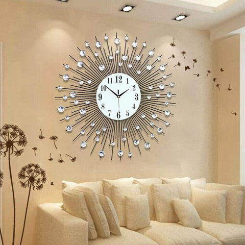 23.6 Inch Modern Luxury Large Round Mute Wall Clock-le-home-chic.myshopify.com-WALL CLOCK