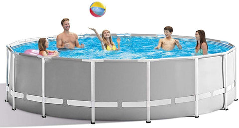 Swimming Pool - 12ft x 30in Round Metal Framed Above Ground-le-home-chic.myshopify.com-POOL