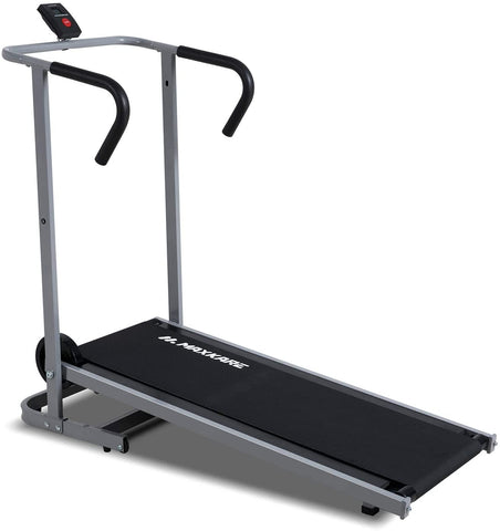 Foldable Manual Walking Running Machine with LCD Display-le-home-chic.myshopify.com-TREADMILL