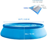 Inflatable Swimming Pool - 10 FTx 30-le-home-chic.myshopify.com-POOL