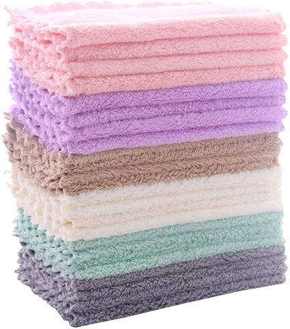 24 Pack Kitchen Dishcloths - Does Not Shed Fluff-le-home-chic.myshopify.com-TOWELS