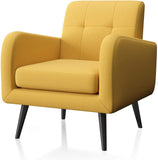 Upholstered Mid-Century Modern Accent Chair-le-home-chic.myshopify.com-ACCENT CHAIR