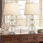 Table Lamps Set of 2 for Living Room 20" Modern Glass-le-home-chic.myshopify.com-LAMPS