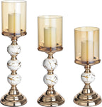 Candle Holder, Pillar Candlestick Holders for Set of 3-le-home-chic.myshopify.com-CANDLE SET