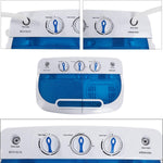 13.4LBS Portable Twin Tub Washing Machine-le-home-chic.myshopify.com-PORTABLE DRYER & WASHER