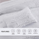 7-Piece White Oversize Light-Weight Microfiber Comforter Sets-le-home-chic.myshopify.com-COMFORTER SET