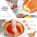 10pcs Cookware Set Ceramic Nonstick Soup Pot/Milk Pot/Frying Pans Set-le-home-chic.myshopify.com-COOKWARE SET