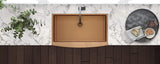 Copper Tone 36-inch Apron-Front Farmhouse Kitchen Sink-le-home-chic.myshopify.com-BATHROOM SINKS