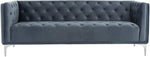 Couture Home Glam Dusty Blue and Gold Tufted Sofa-le-home-chic.myshopify.com-SOFA