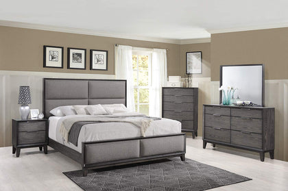 6-Piece Queen Size Gray Bedroom Set-le-home-chic.myshopify.com-BEDROOM SET