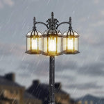3-Head Outdoor Lamp Post Light Birdcage, Waterproof Outside-le-home-chic.myshopify.com-OUTDOOR LIGHTS