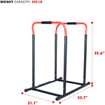 High Weight Capacity Adjustable Dip Stand Station-le-home-chic.myshopify.com-WEIGHT CAPACITY BARS